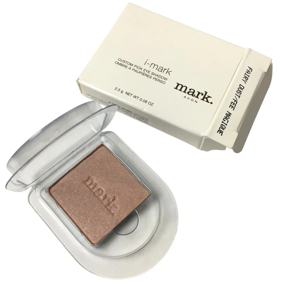 mark. i-mark Custom Pick Eye Shadow in Fairy Dust NEW NIB Single Pan Avon RARE